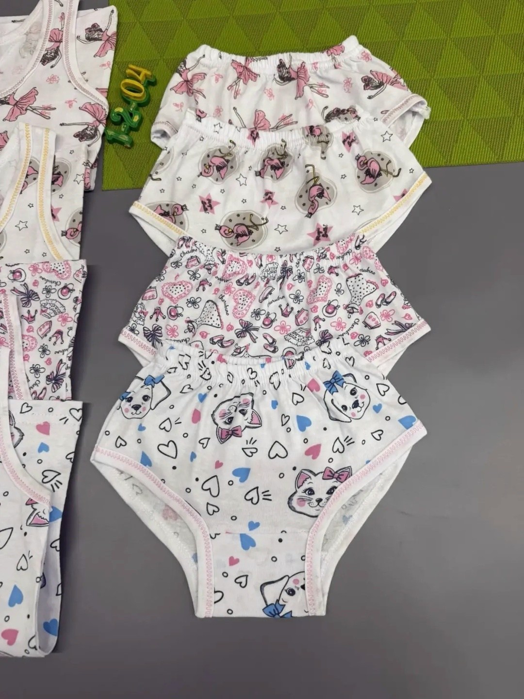 комплект майка трусы для девочки,белье детское комплект,комплект детский девочка (майка, трусы) № uz025,комплект для девочки (майка, трусы) модель 310 трикотаж,комплект детского нижнего белья