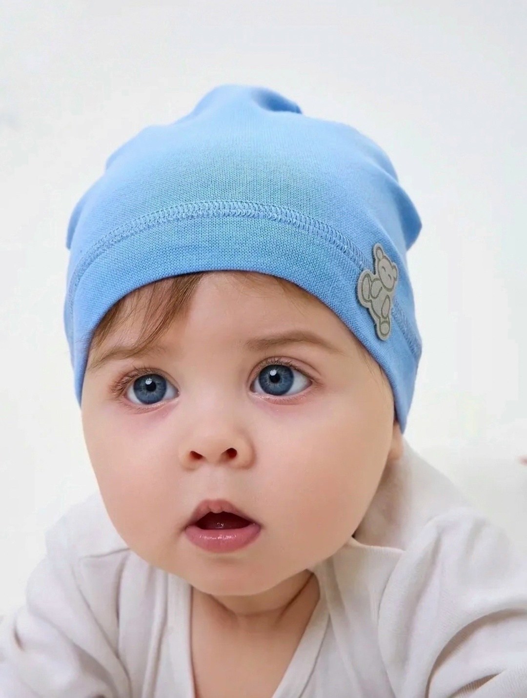 шапочка с узелком для новорожденных,шапочка для новорожденного,чепчики шапочки,чепчик для новорожденного 3 штуки шапочка супер,шапочка для новорожденных с узелком bebo