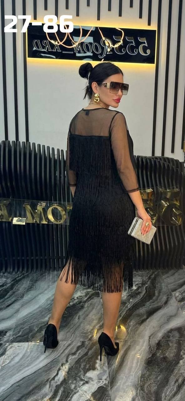 платье с бахромой для полных,бахрома для платья,женское платье с бахромой,вечернее платье с бахромой больших размеров by raheem,вечернее платье с бахромой больших размеров by raheem fashion brand