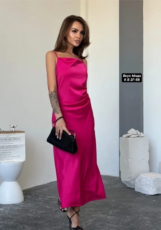 розовые платья,платье женской,платье на бретелях,атласное платье,вечернее платье женское