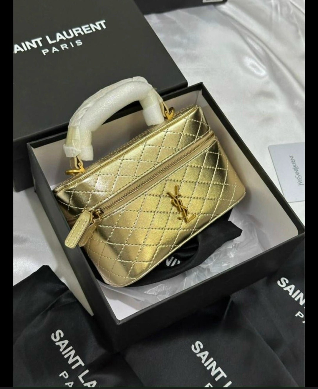 сумка yves saint laurent,сумка женская брендовая,сумка,сумка saint laurent gaby в mini vanity,ysl saint laurent женская сумочка кошелек сумка с одним плечом