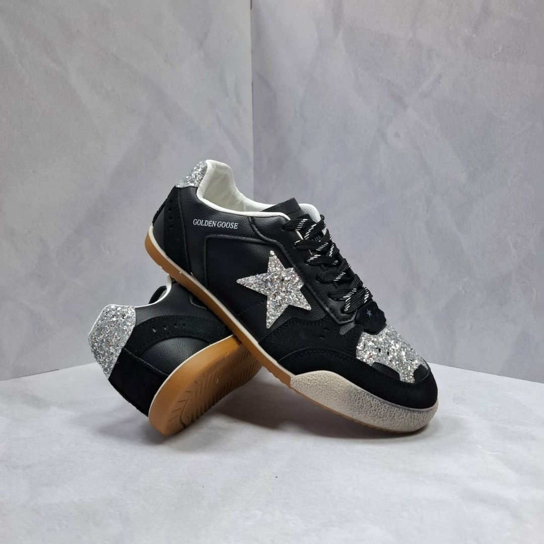 кроссовки golden goose super-star коричневый,golden goose кроссовки ball star коричневый,коричневые кроссовки ball star golden goose anthracite silver,кроссовки golden goose ball star,