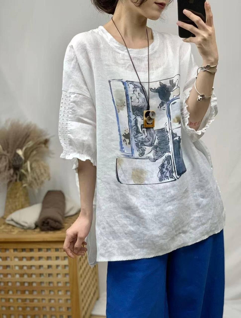 футболка женская из хлопка,женские льняные футболки,футболки женская оверсайз,женские футболки с принтом,женская футболка из хлопка и льна