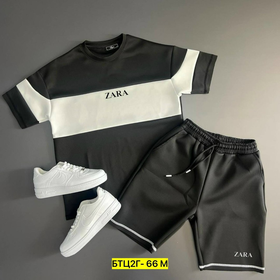 спортивный костюм zara,спортивные мужские костюмы,спортивные костюм с шортами,шорты для мужчин,костюм футболка и шорты