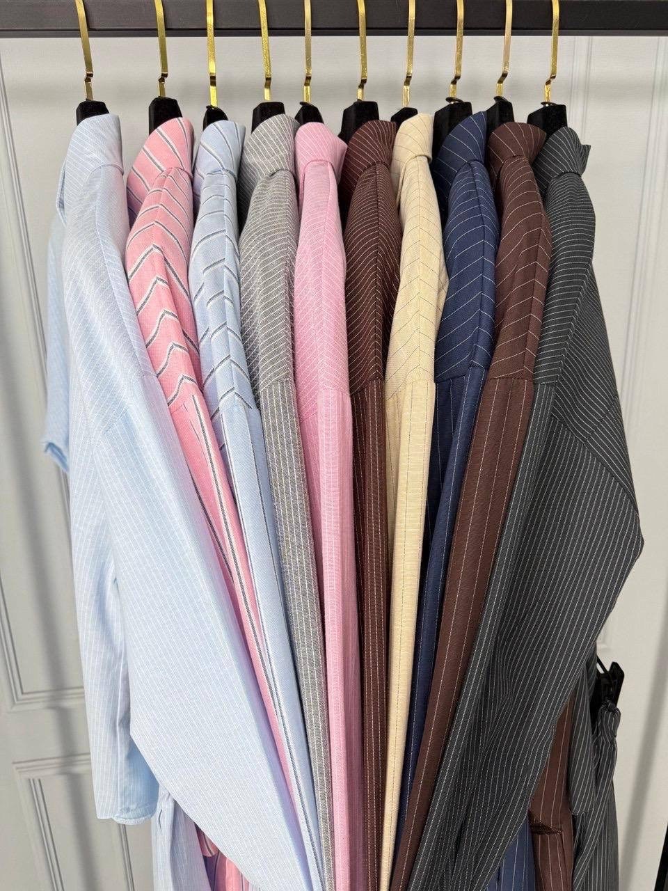 повседневный костюм,костюм-пижама домашний рубашка со штанами,брюки женские белые в голубую полоску,костюм,костюм в пижамном стиле