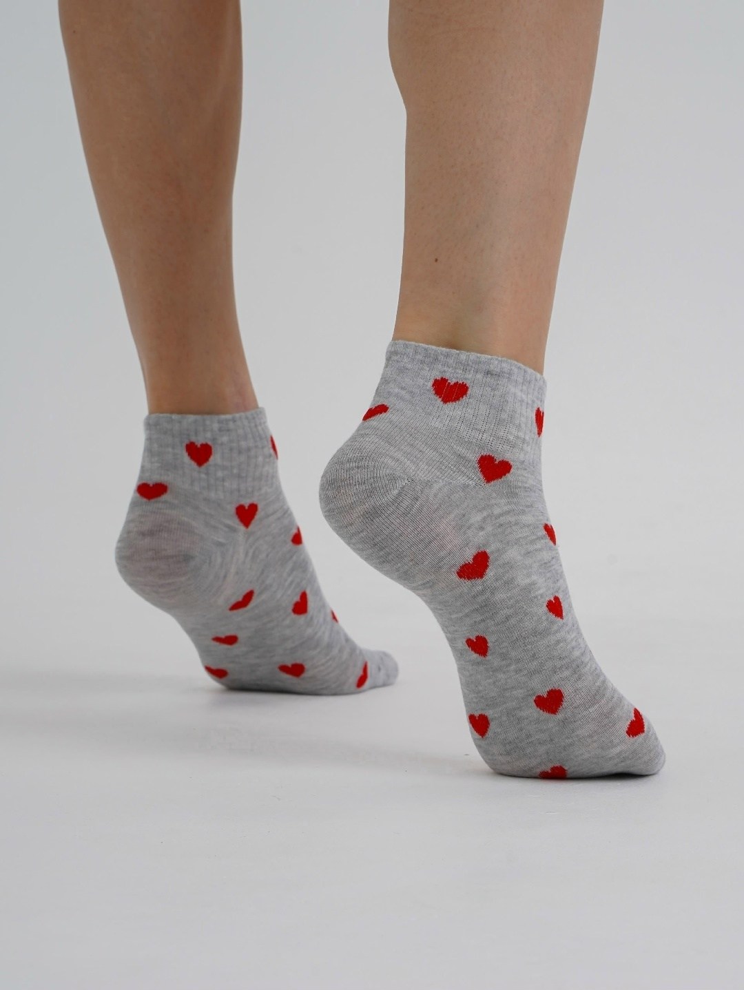 комплект носки женские,носки женские,носки женские с сердечками,носки женские набор,носки короткие набор 5 пар