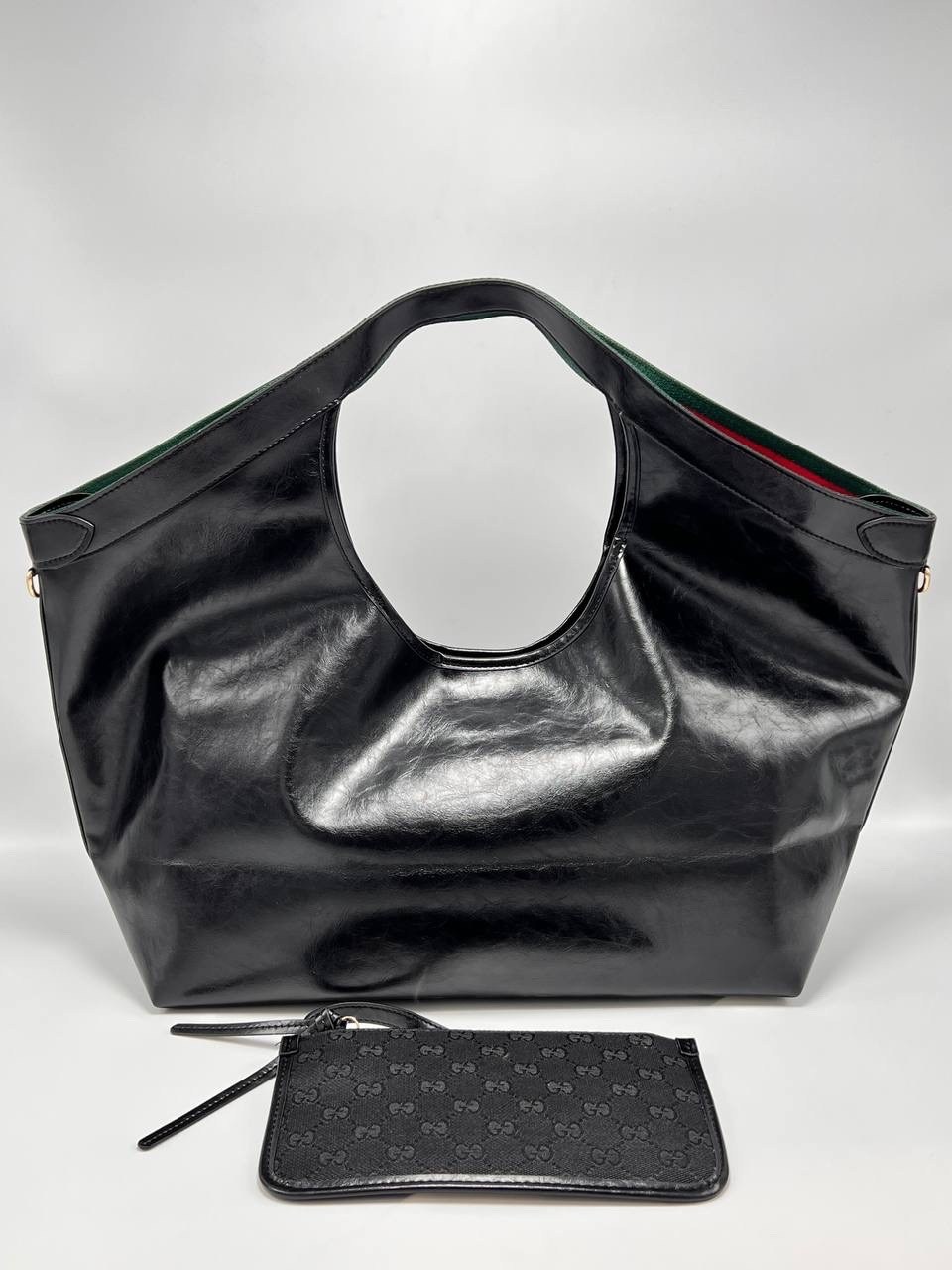 сумка хобо кожаная гуччи,сумки женская,сумка,черная кожаная сумка,кожаная сумка