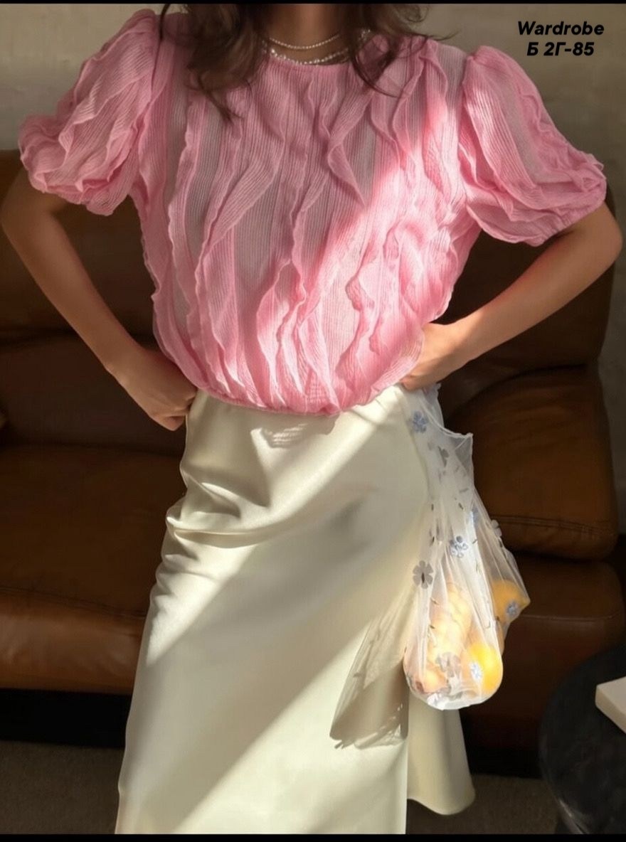 элегантная блузка,блузка с оборками,женская блузка,повседневная блузка,блузка модная