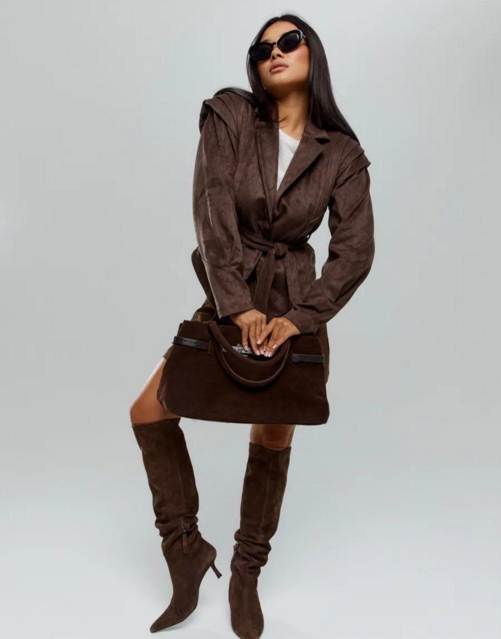 куртка замшевая жакет премиум line xz 325217125,замшевая куртка,куртка замшевая женская,куртка эко замш,куртка замшевая жакет премиум line xz серо-коричневая