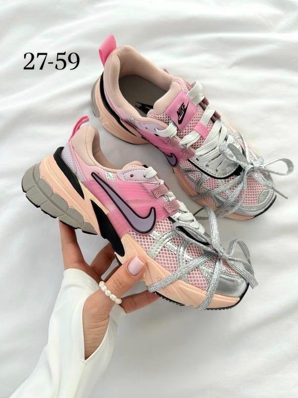 кроссовки для бега v2k run женские с низким верхом розовые/серебристые nike,кроссовки nike женские,nike кроссовки,кроссовки nike v 2 k run,женские кроссовки