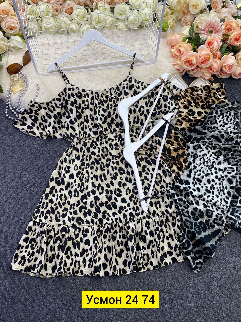 платья,платье леопардовое,платье летнее,женские летние платья,платье на лето