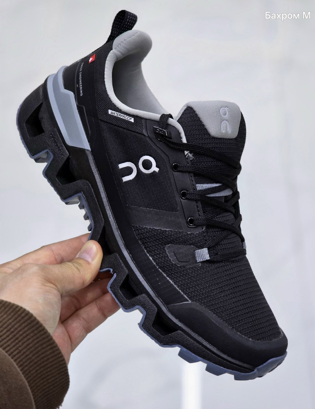 кроссовки on running cloudventure olive fir,кроссовки on cloudwander waterproof цвет hunter safari,on cloudwander водонепроницаемые мужские кроссовки hunter safari зеленые,беговые водонепроницаемые кр