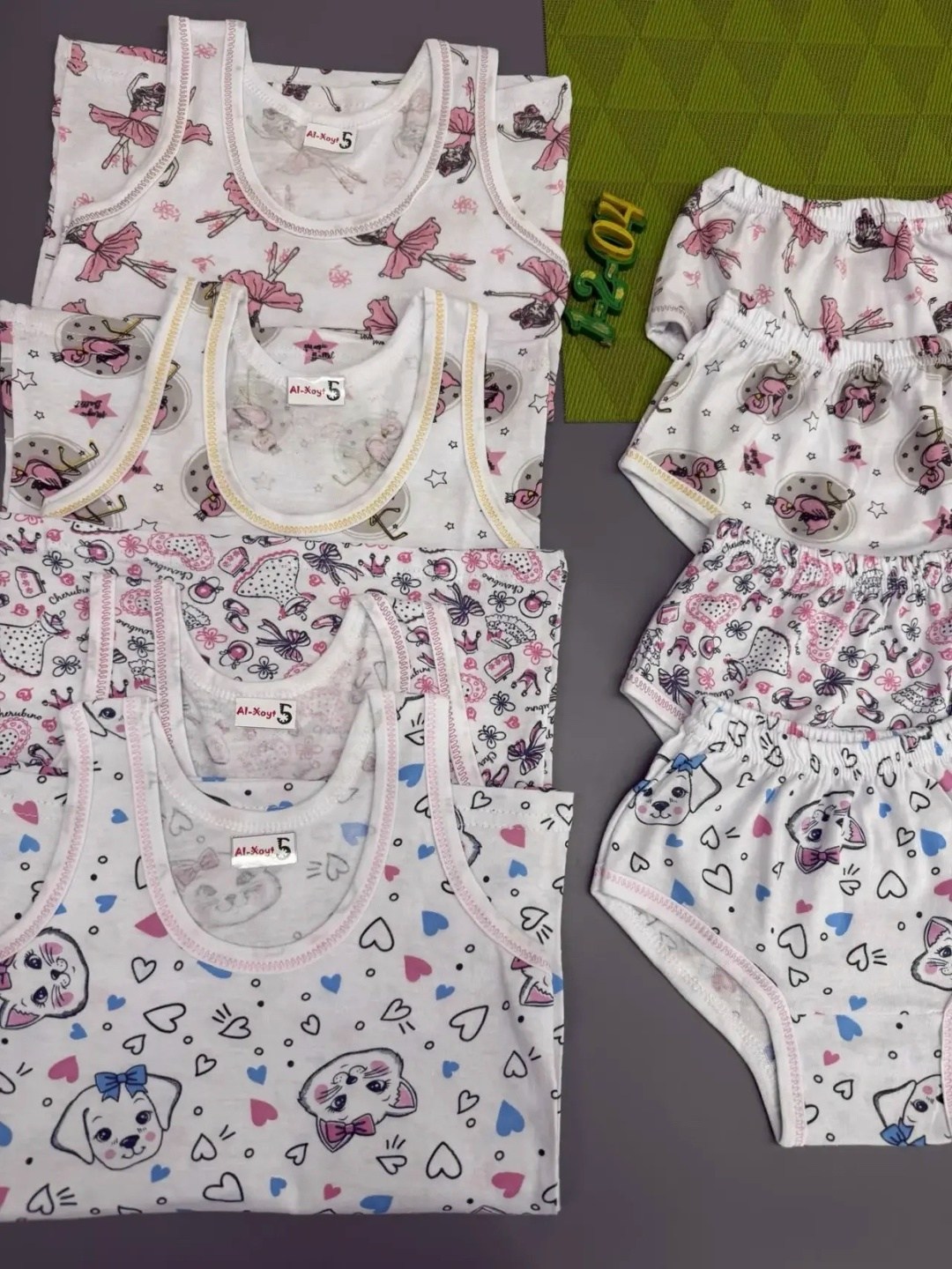 комплект майка трусы для девочки,белье детское комплект,комплект детский девочка (майка, трусы) № uz025,комплект для девочки (майка, трусы) модель 310 трикотаж,комплект детского нижнего белья