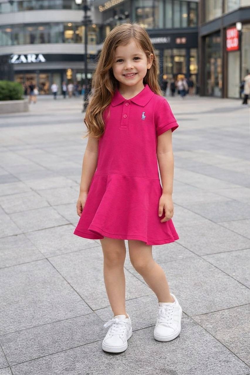 платье поло для девочки,платья детские,платье поло,поло для девочки,платья детские для девочек