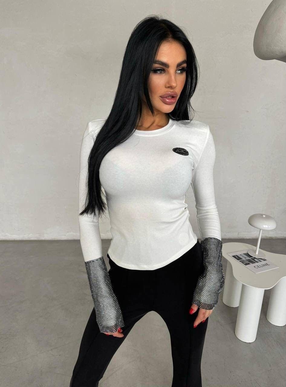 женская кофта,кофта с вырезом,кофта,лонгслив tra noi базовая коллекция,женская кофта с вырезом