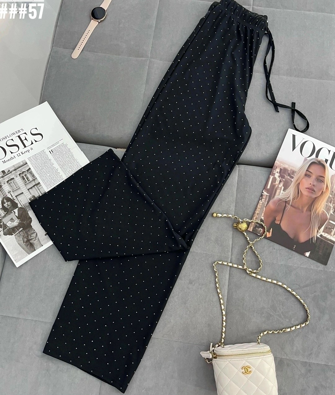 брюки свободные,повседневные брюки,повседневные штаны,женский брюки,брюки со стразами