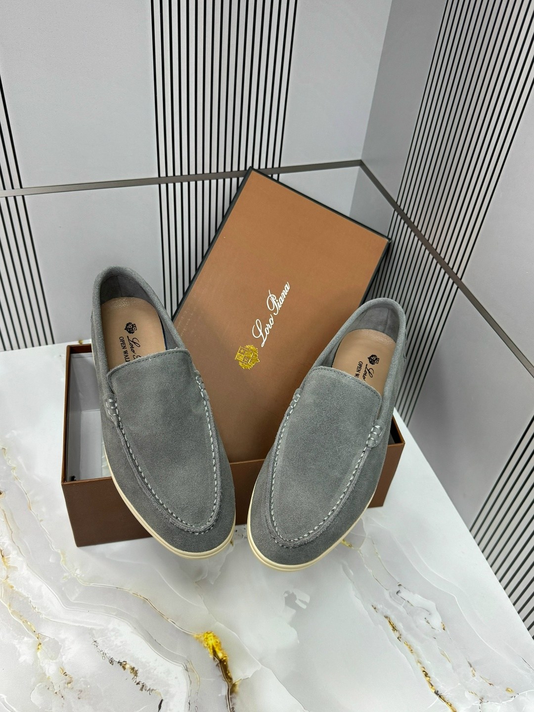 loro piana мужские лоферы,лоферы loro piana summer walk замшевые коричневые,замшевые лоферы loro piana,мокасины loro piana summer walk коричневые,лоферы из натуральной замши loro piana premium shoes