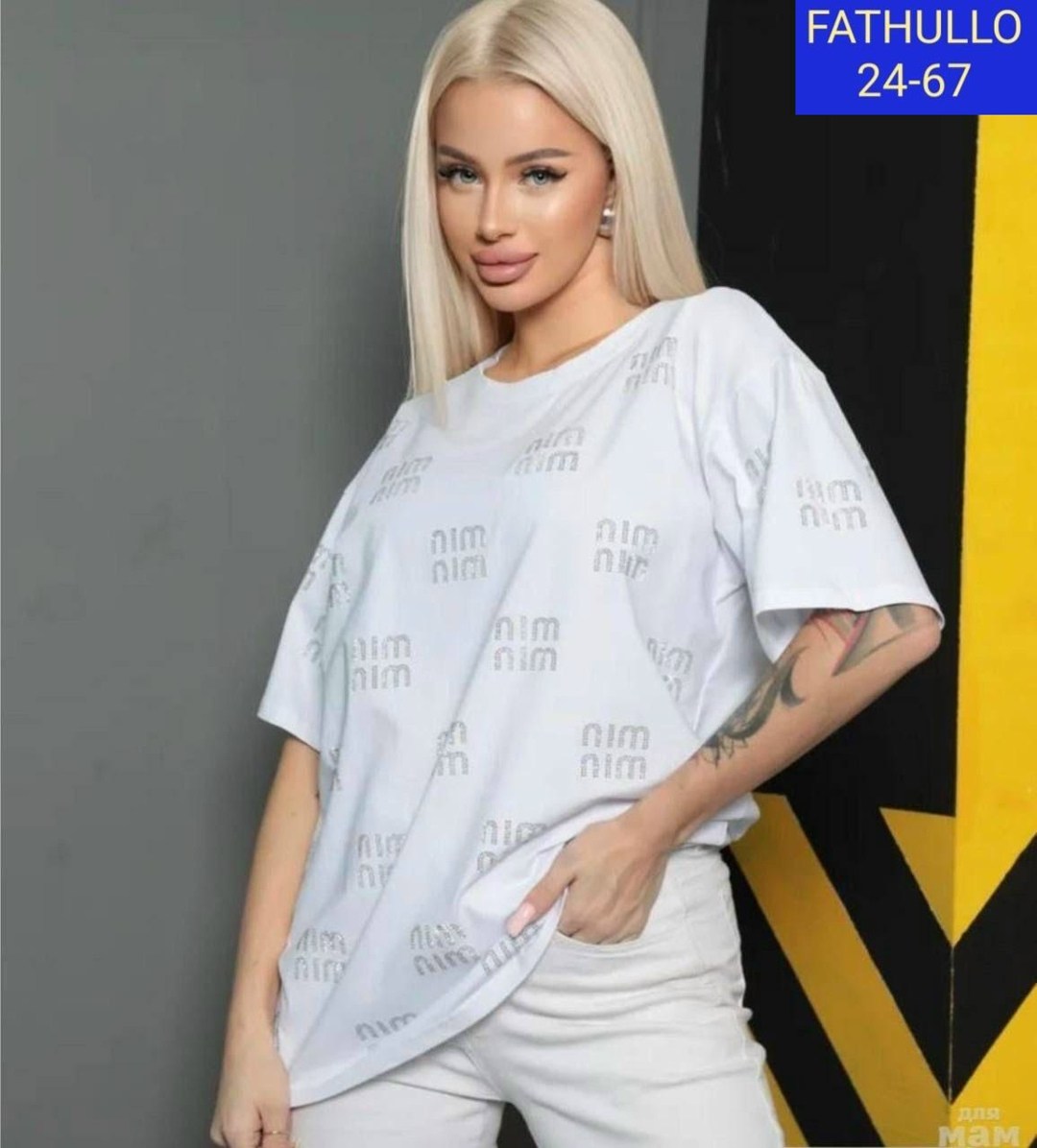 футболки женская,футболка оверсайз со стразам,футболка оверсайз базовая со стразами,футболка со стразами женская,