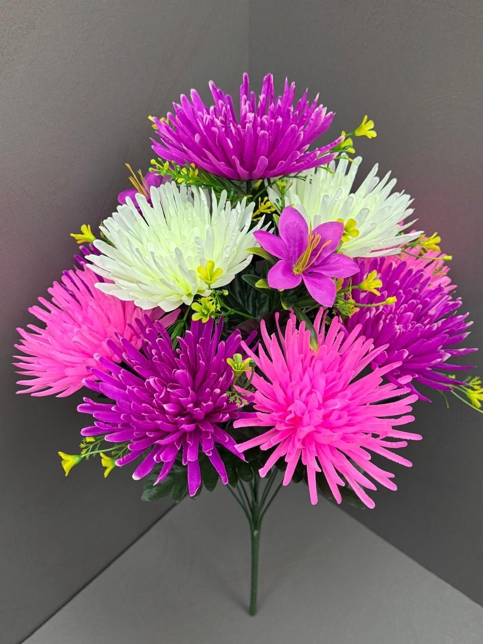 цветок искусственная,хризантемы искусственные,букет,астра искусственная,искусственные цветы оптом