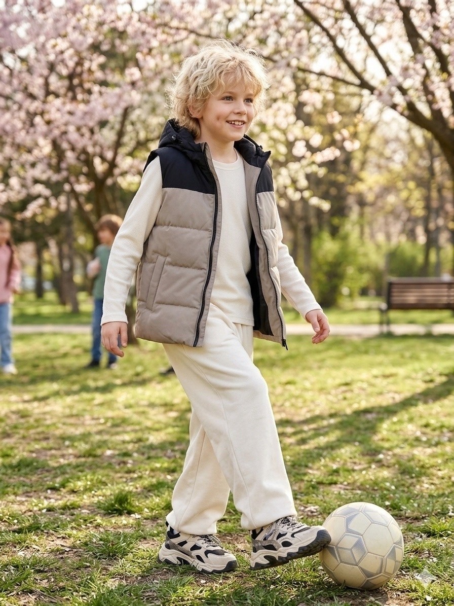 жилет детский,жилет утепленная,демисезонный жилет,детская жилетка,жилет