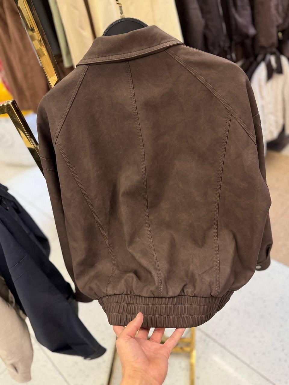 кожаная куртка,кожаная куртка женская nobrand ad166 черная 46-48 ru,женская кожаная куртка,кожаная куртка женская оверсайз,куртка-косуха из искусственной кожи оверсайз zarina