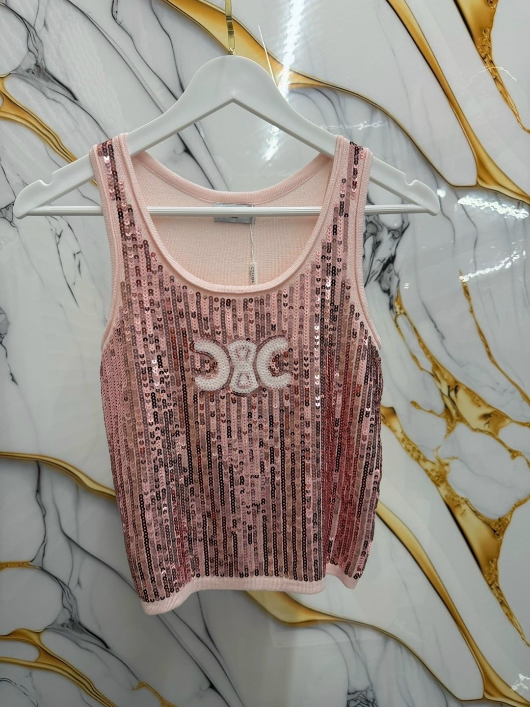 женский блестящий жилет,топ женский,топ для женщин,женский блестящий жилет с круглым вырезом