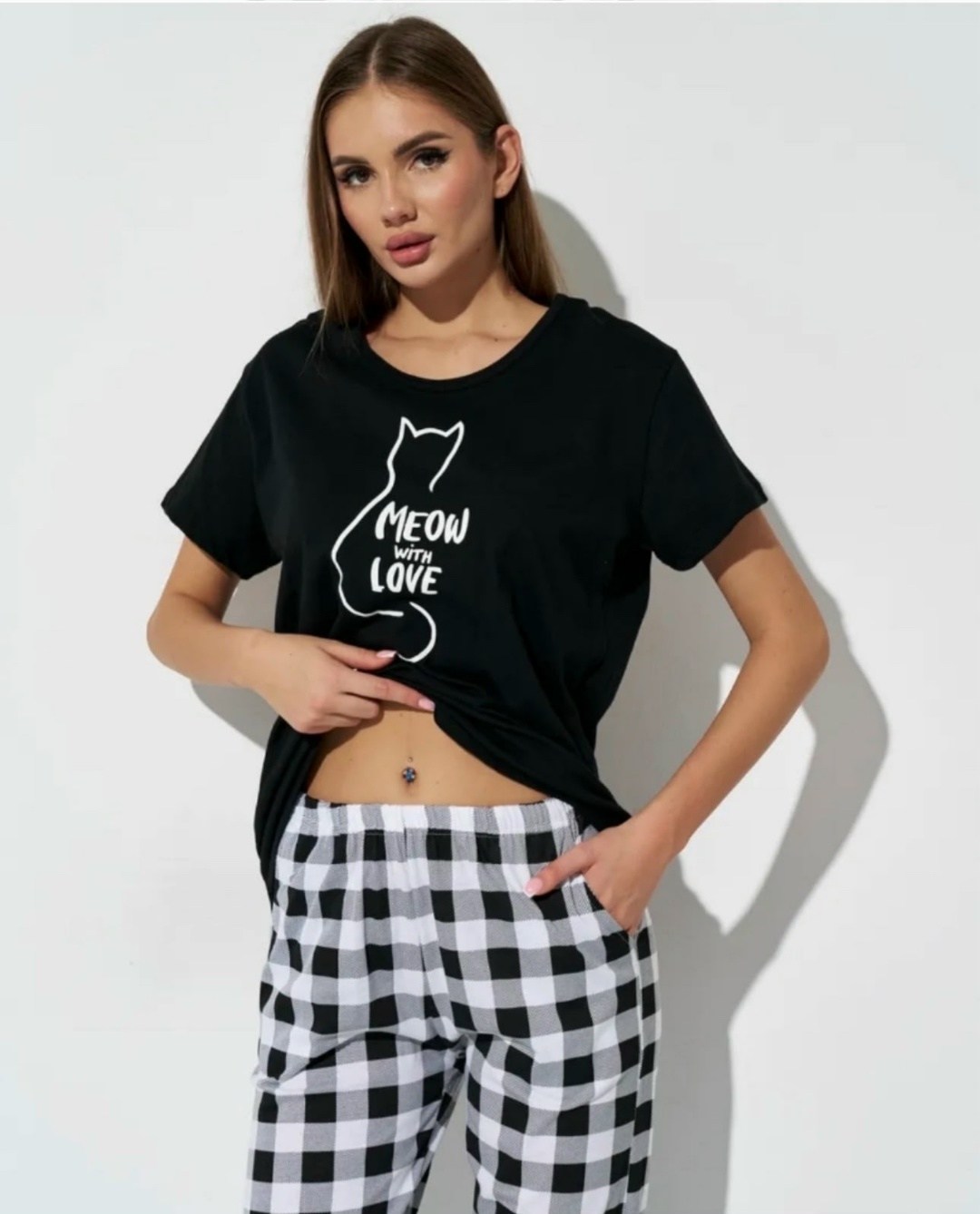 пижама женская,пижама для женщин,пижама женская с бриджами,пижама женская с шортам,комплект пижама