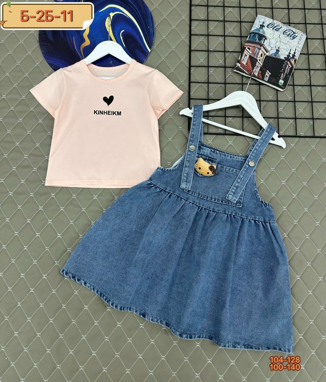 джинсовый сарафан для девочки,детские сарафаны,детские костюмы,платья для девочек,летний костюм для девочек