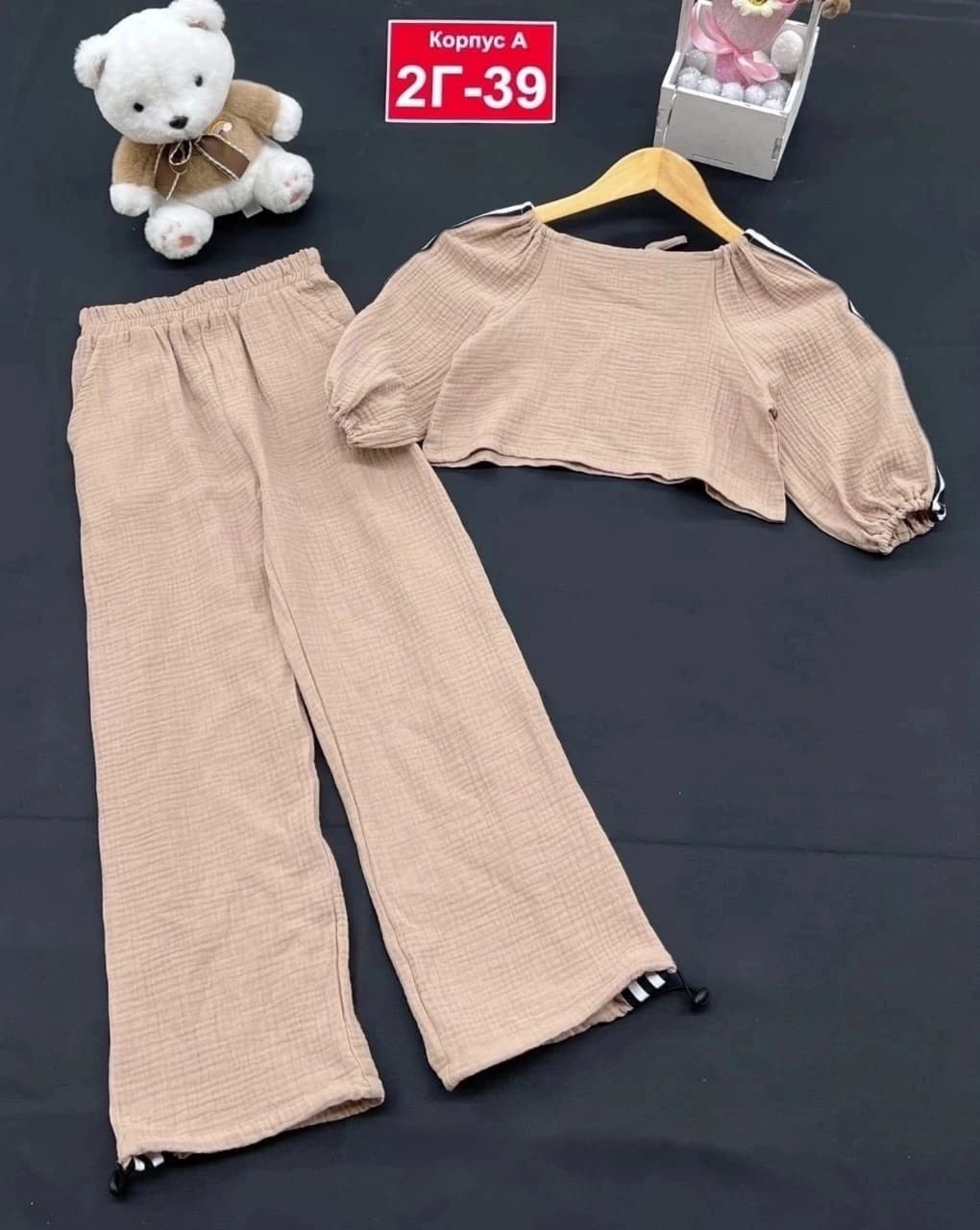 костюм бежевый,детские спортивные костюмы,костюм для девочек,костюм молочный,летний костюм для девочек
