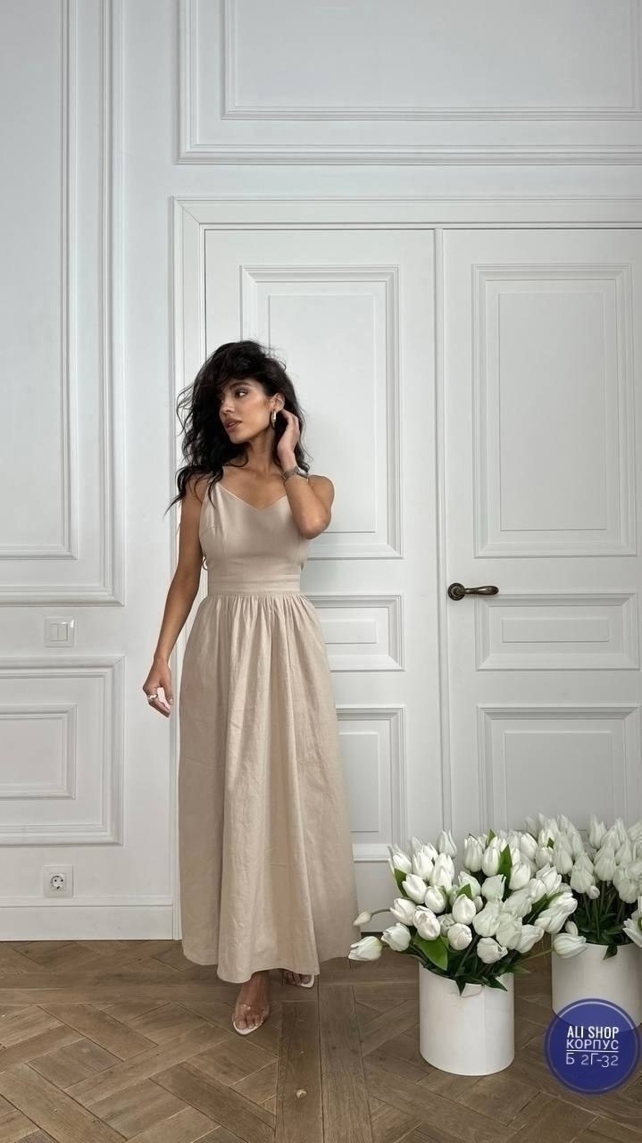 воздушное платье,женское платье,бежевый сарафан,воздушное женское платье,летние сарафаны
