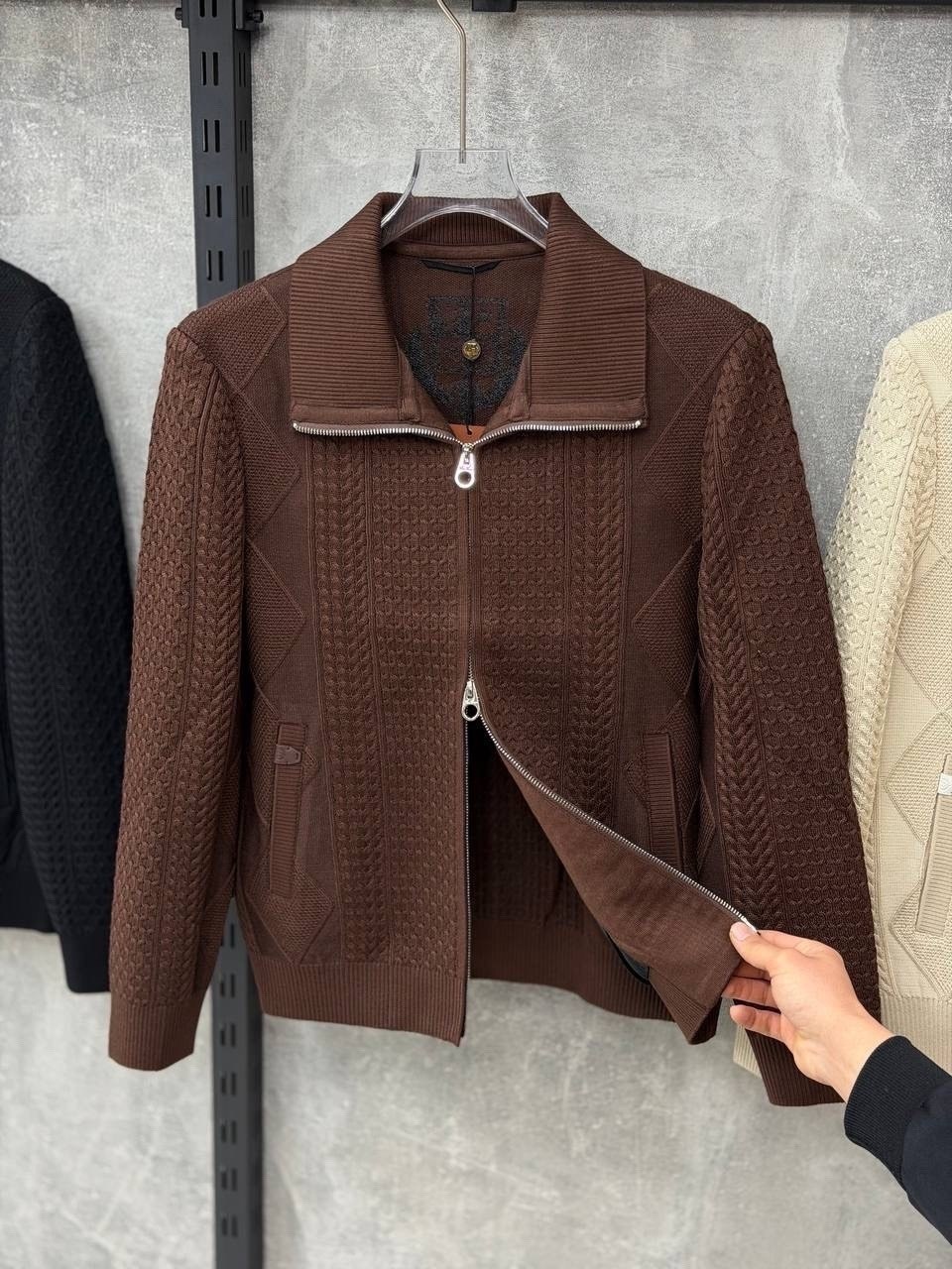 куртка комбинированная,кардиган мужские,кардиган,куртка loro piana,кожаная куртка