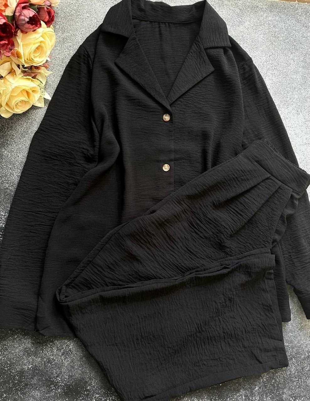 женские костюмы,брючный костюм с топом,костюм женский брючный,костюм пышные штаны и топик,женский костюм из двух предметов