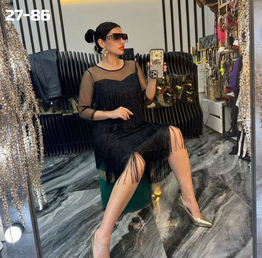 платье с бахромой для полных,бахрома для платья,женское платье с бахромой,вечернее платье с бахромой больших размеров by raheem,вечернее платье с бахромой больших размеров by raheem fashion brand