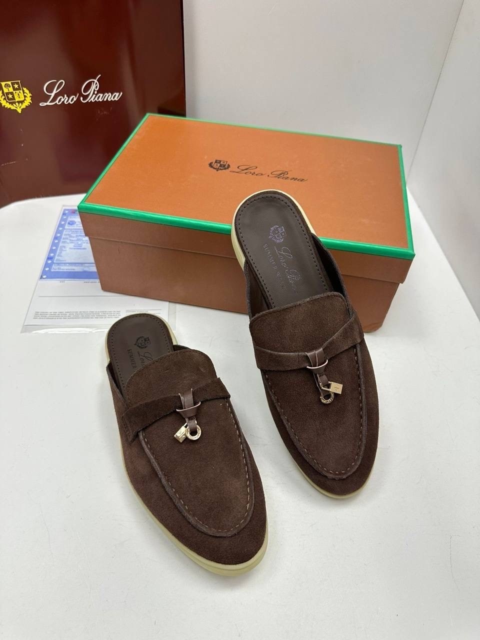 ,мюли loro piana,сабо loro piana,замшевые мюли,лоферы loro piana