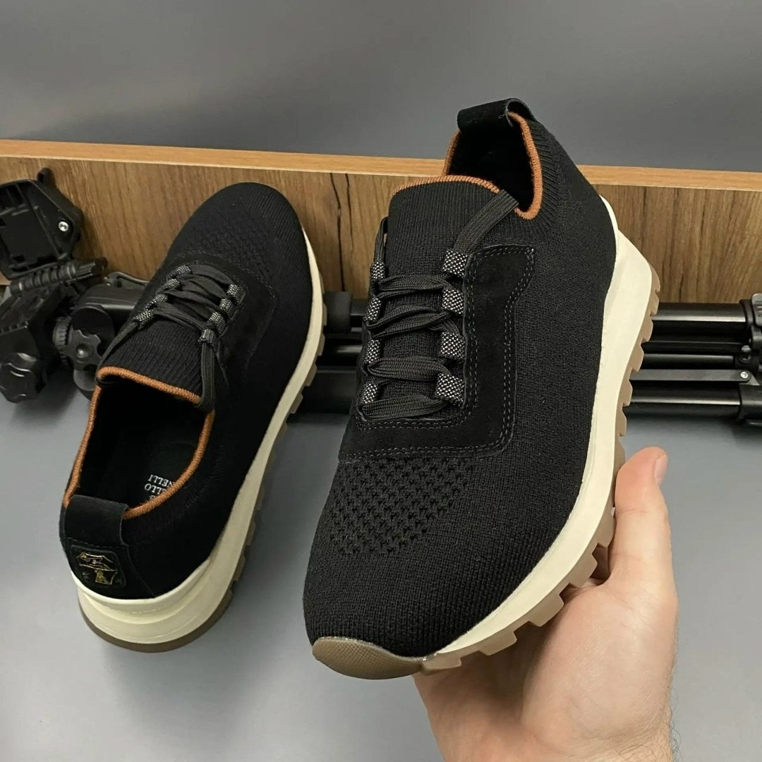 ,текстильные кроссовки brunello cucinelli,кроссовки brunello cucinelli,кроссовка мужской,мужские кроссовки