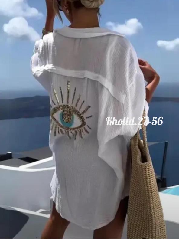 летняя накидка,туника рубашка пляжная,пляжная рубашка,женская рубашка,пляжная накидка