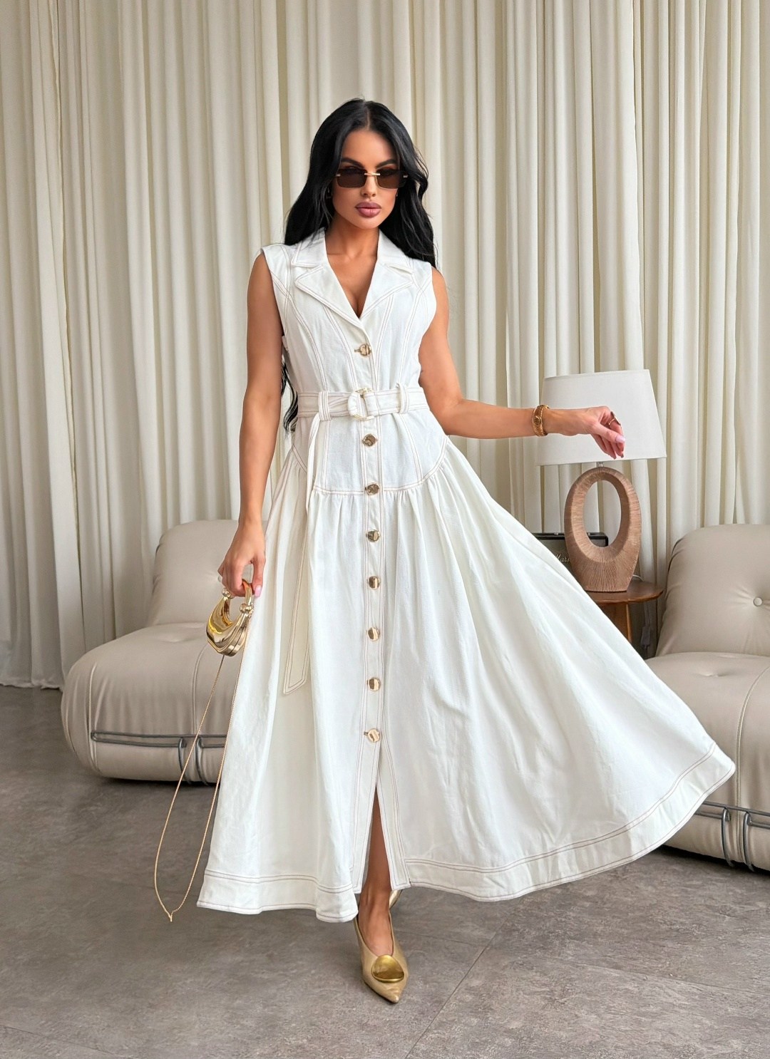 стильное платье,платье сарафан,платье,платье миди,стильные наряды