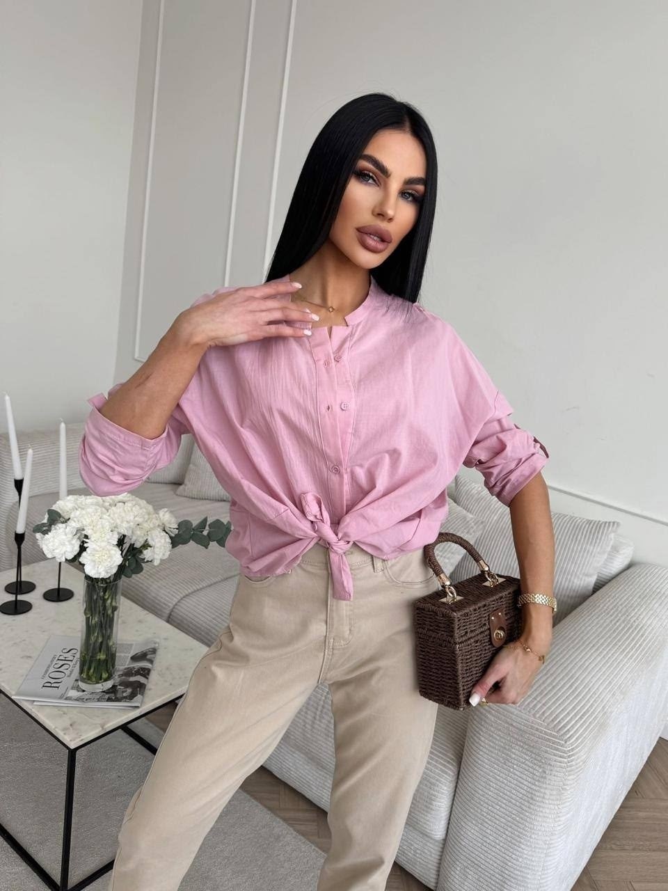 женская рубашка,стильная женская рубашка,блузка стильная,рубашка розовая,рубашка женская розовая