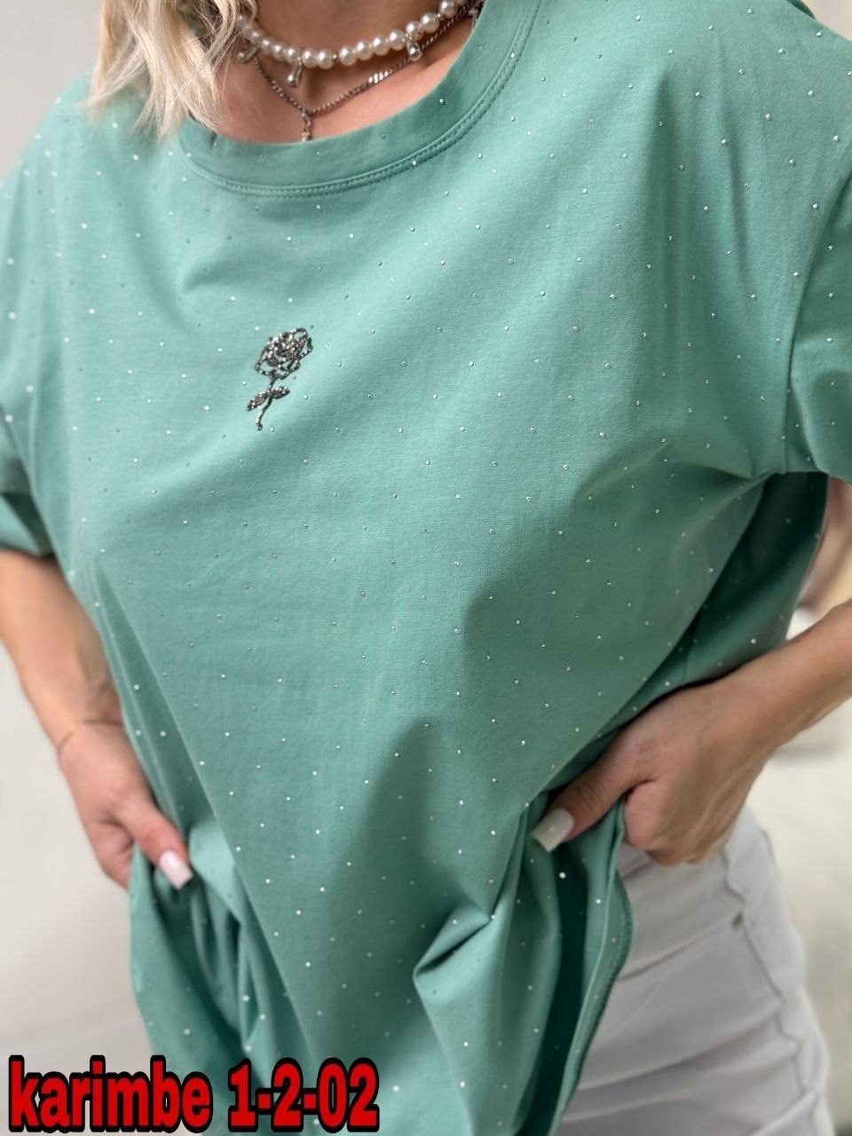 женская футболка,женская футболка со стразами,женская футболка оверсайз,футболка оверсайз со стразами,футболка оверсайз