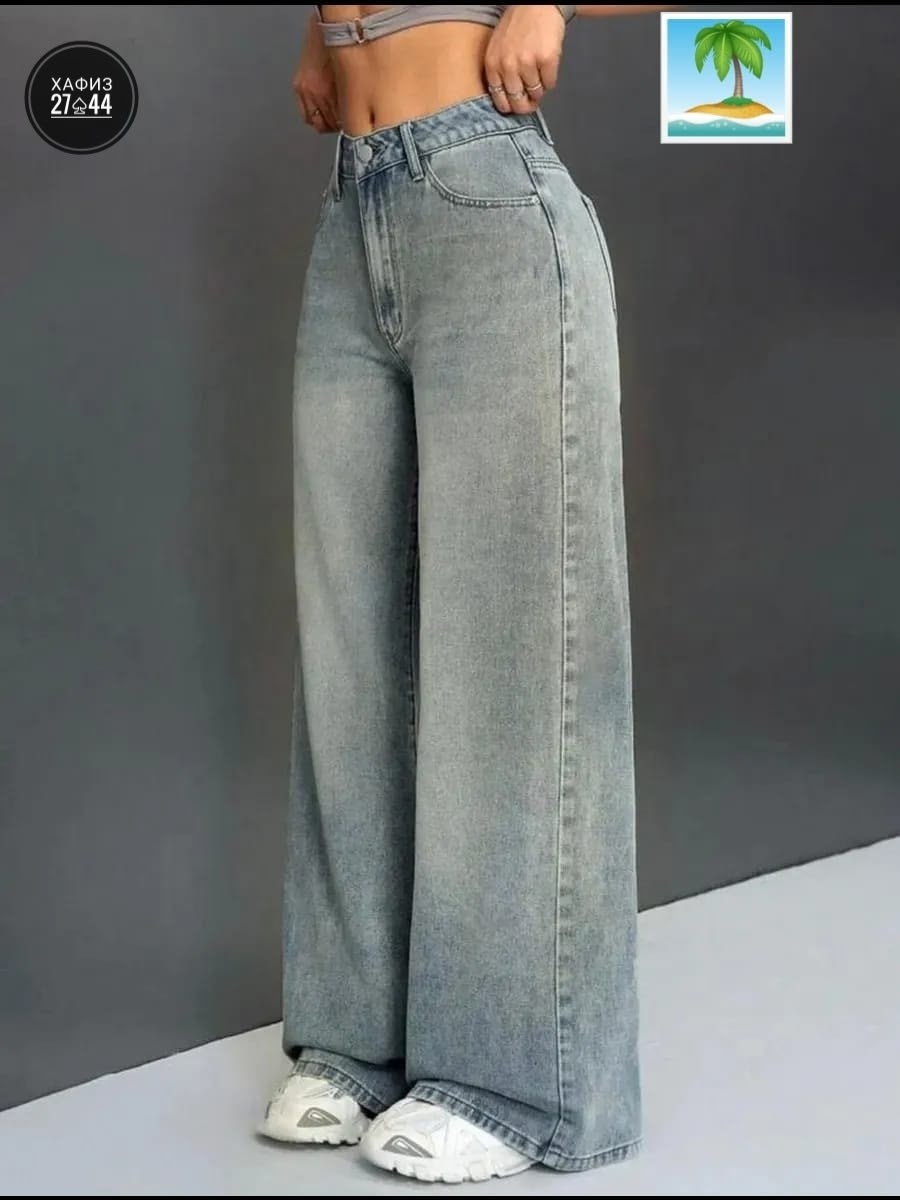 джинсы женские широкие,широкие джинсы,женские джинсы,широкие джинсы трубы,джинсы палаццо