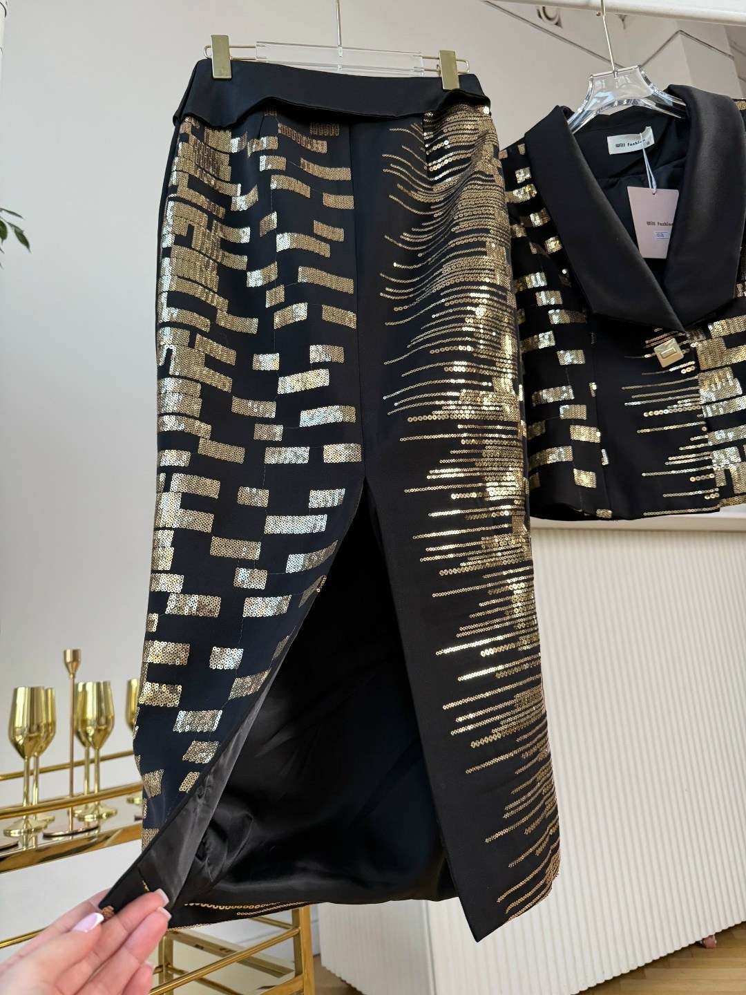 юбка с пайетками,блестящая юбка,юбка миди с пайетками,платье с пайетками для ведущей,вечерние платья