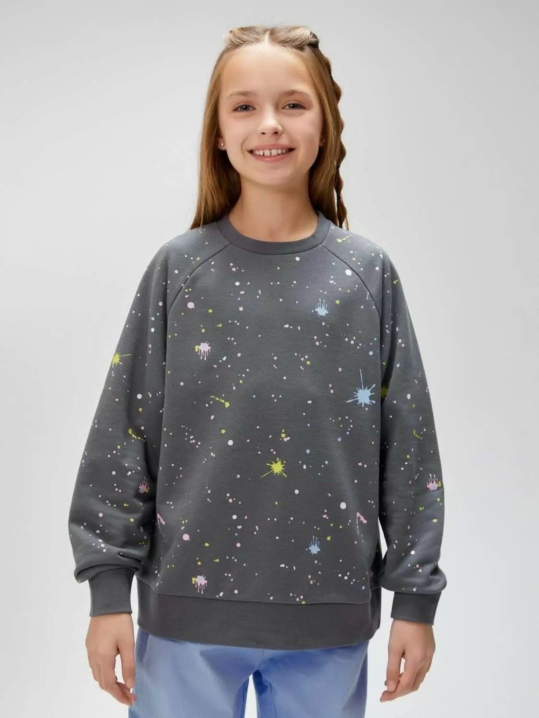 свитшот детский acoola,cвитшот для девочки,свитшот детский,свитшот из футера с начесом,джемпер для девочек