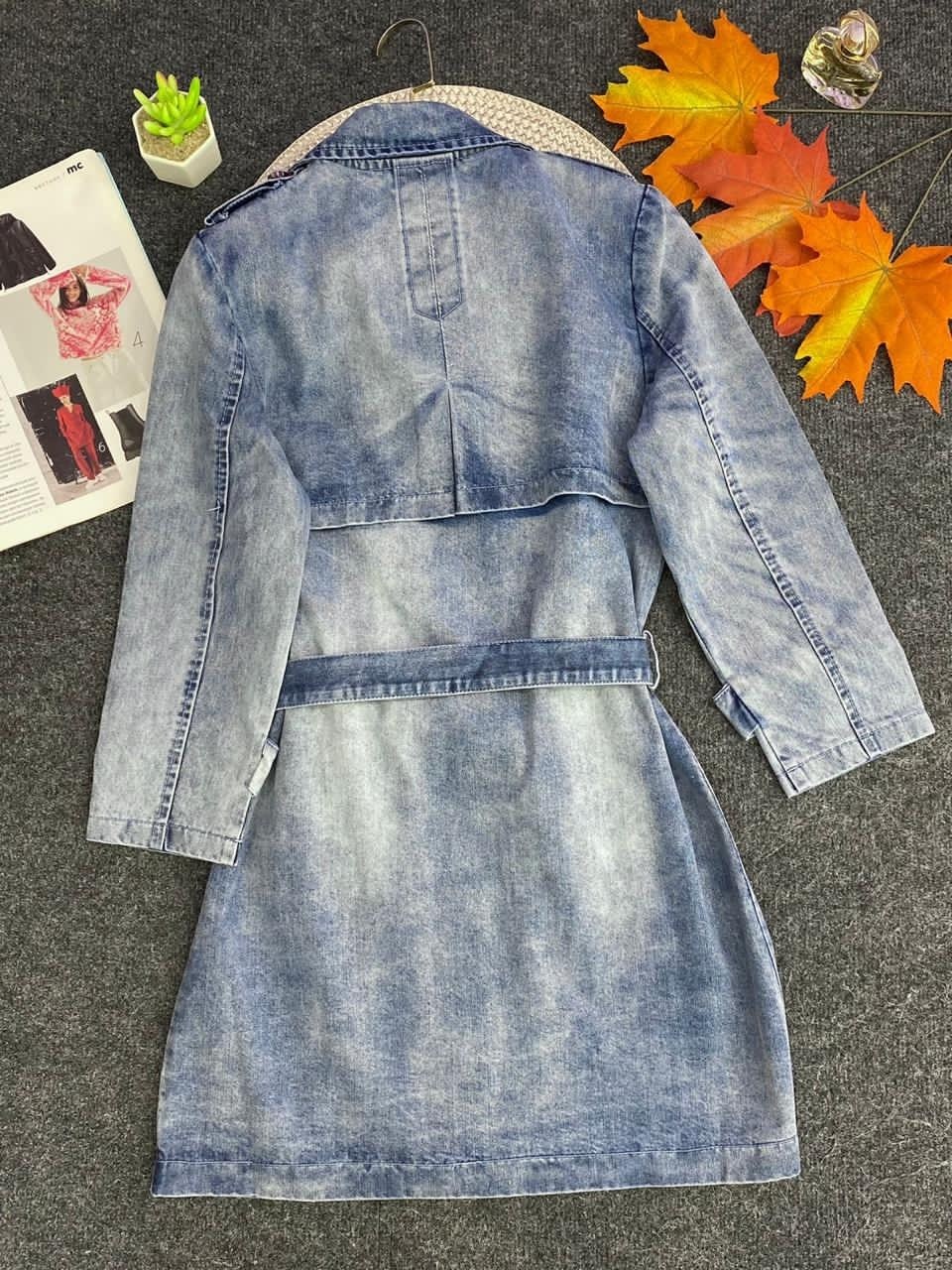 джинсовый тренч,женские джинсовые пальто,джинсовое пальто,джинсовое платье для девочки,джинсовая платье