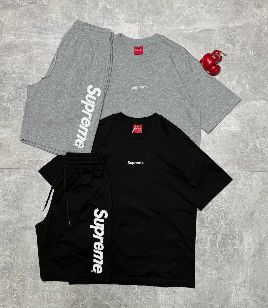 supreme supreme,футболки комплект,шорты суприм,спортивные костюм,мужские спортивные костюмы