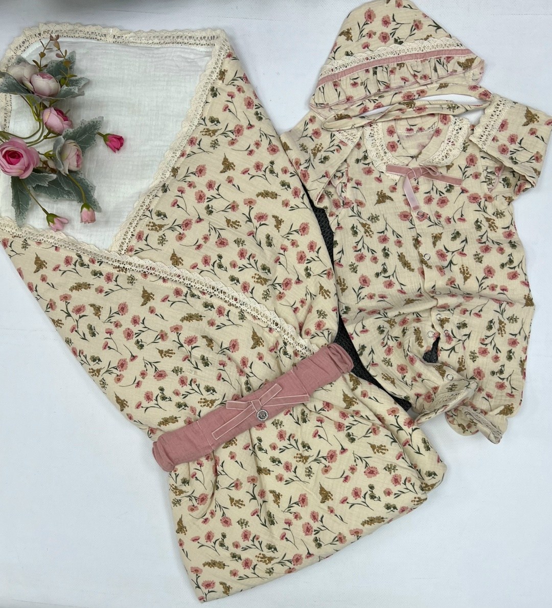 комплект на выписку,одежда для новорожденного,комплект на выписку новорожденного,комплект для новорожденного,муслиновый комплект на выписку