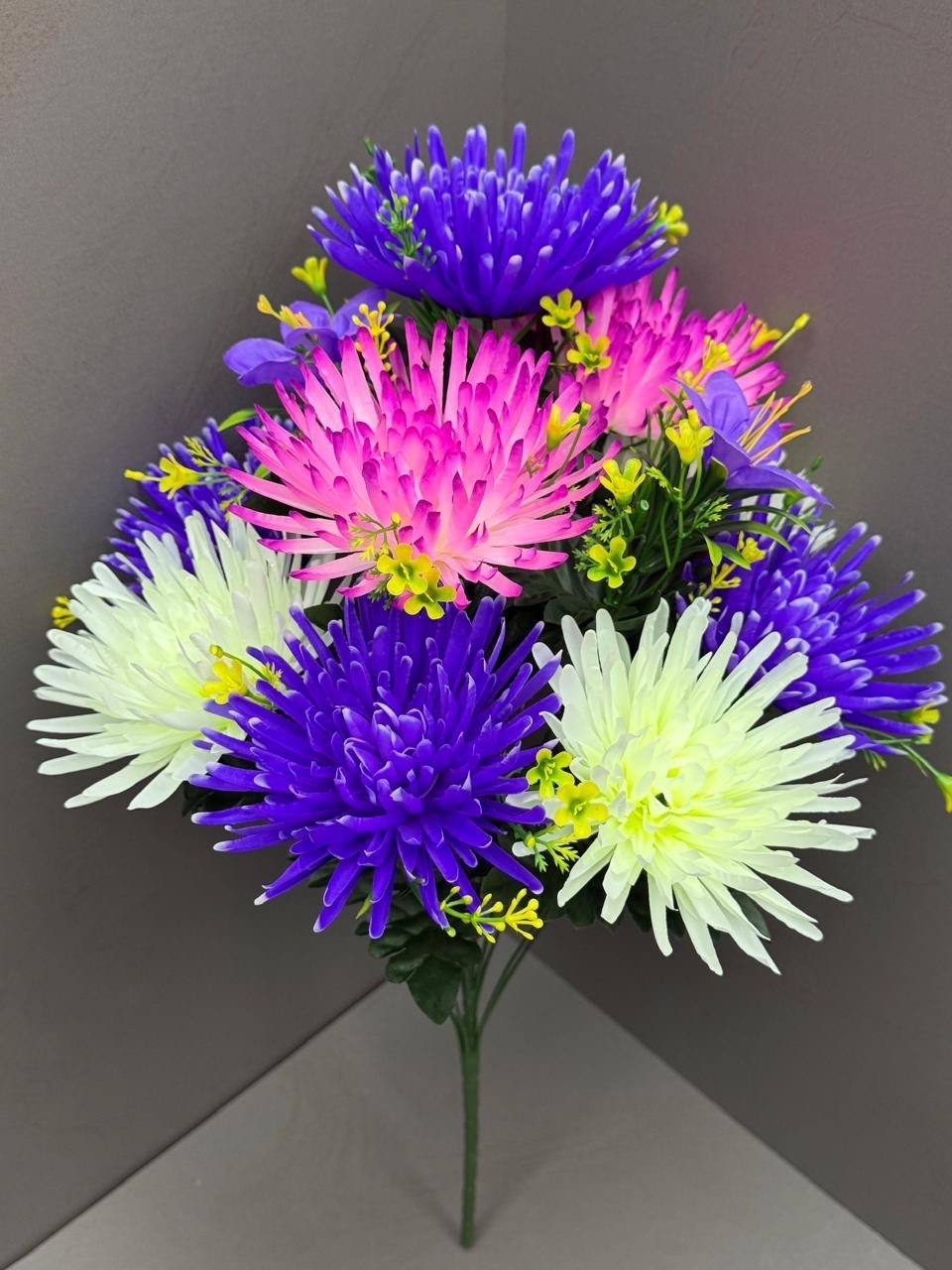 цветок искусственная,хризантемы искусственные,букет,астра искусственная,искусственные цветы оптом