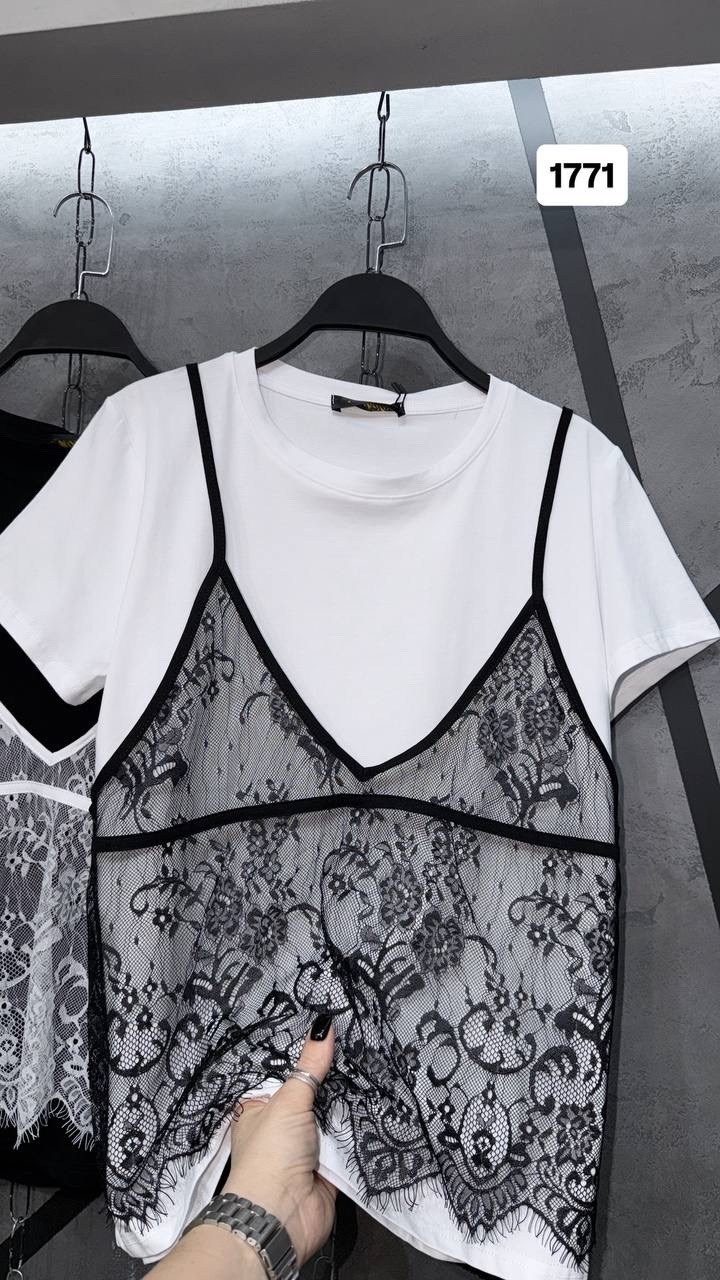 майка с кружевами,футболка с кружевами,кружевная майка,кружевная футболка