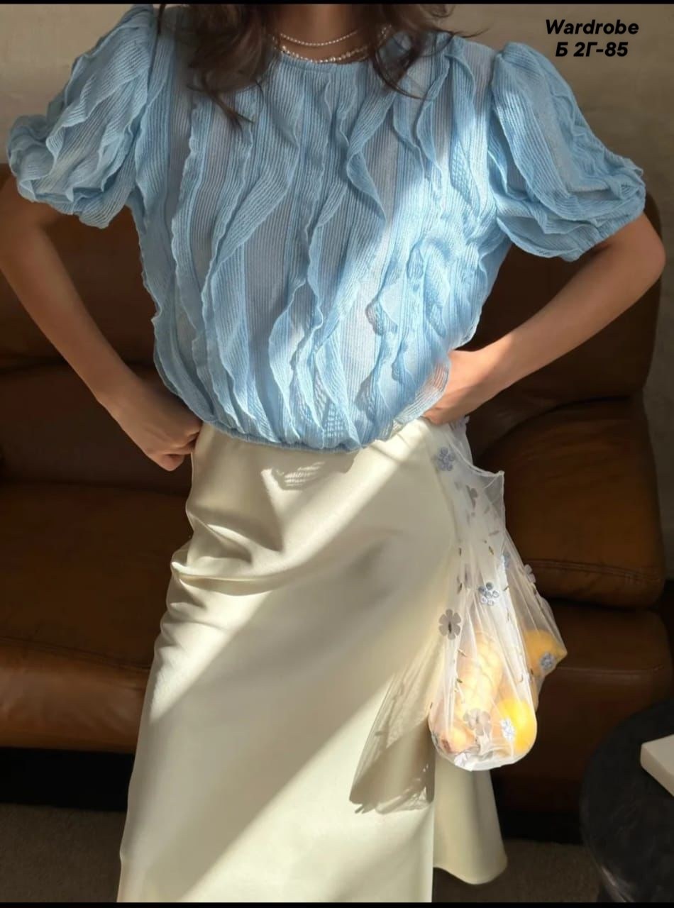 элегантная блузка,блузка с оборками,женская блузка,повседневная блузка,блузка модная