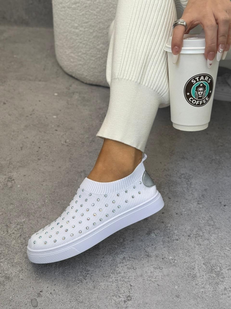 ,кроссовки-носки женские со стразами,слипоны женские,кроссовки со стразами,женская