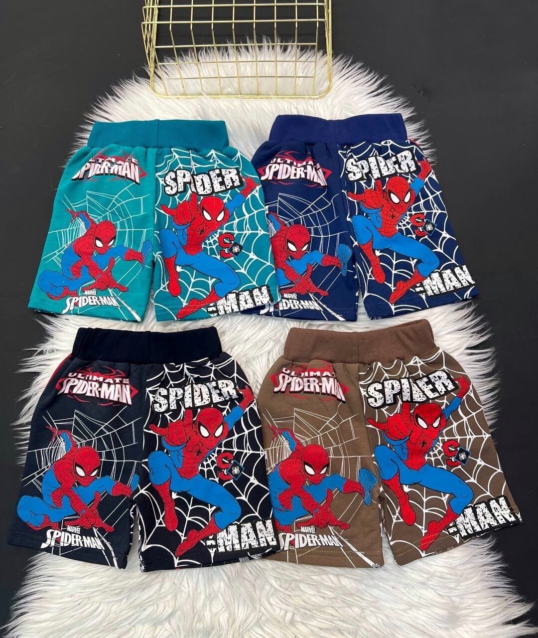 шорты для мальчик,шорты для малышей,шорты с принтом spider-man,шорты spider man,шорты человек паук